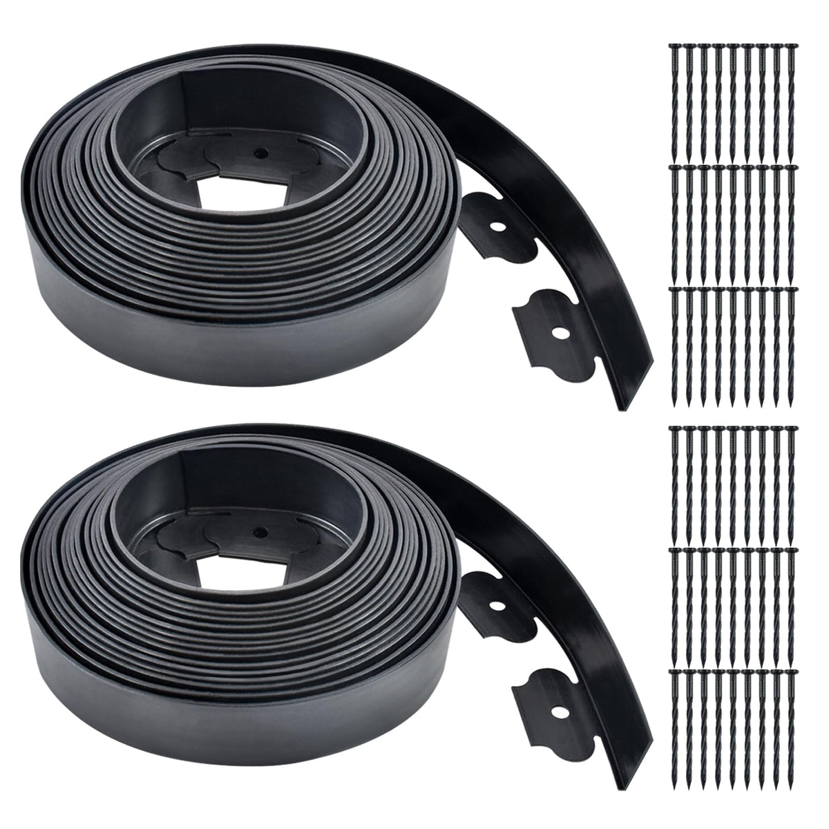 Aifong front view packaging showing 60ft kit and 54 spikes for neat borders