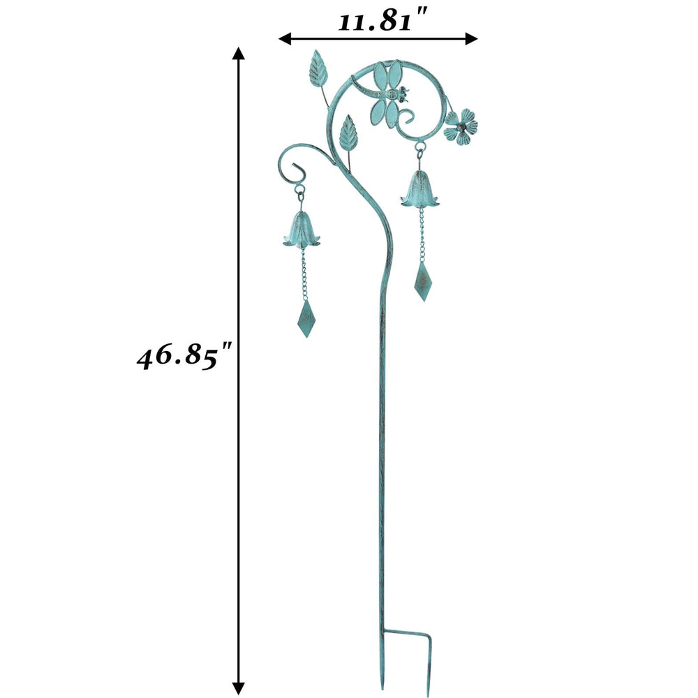 AIHAOKAN dragonfly bells detail showing two chimes that create gentle sound