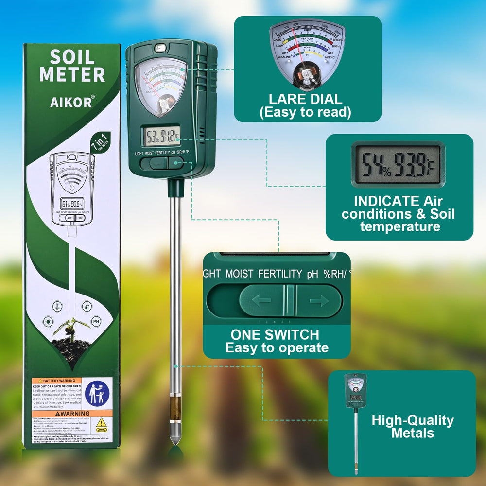 AIKOR protective cap and slide controls demonstrating safe storage and easy mode changes