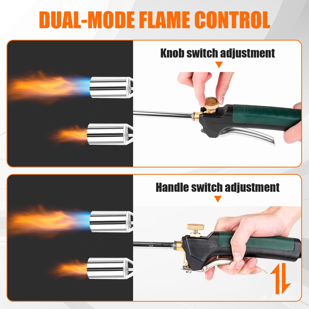 Aikyciu hose connected to propane tank demonstrating universal compatibility