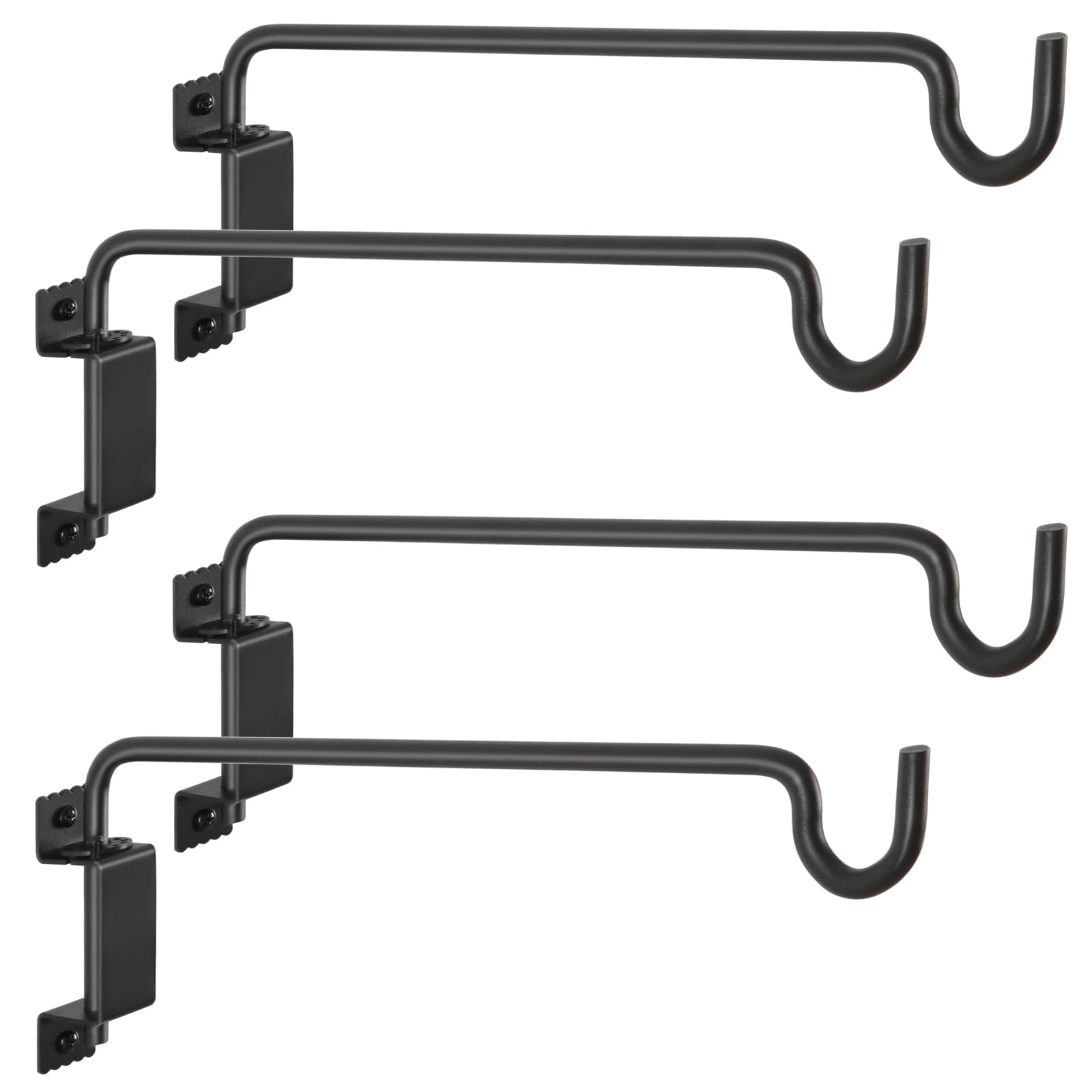 AILIN YELOKIE front view of 16-inch hanger showing solid-steel arm and base, durable support
