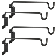AILIN YELOKIE front view of 16-inch hanger showing solid-steel arm and base, durable support