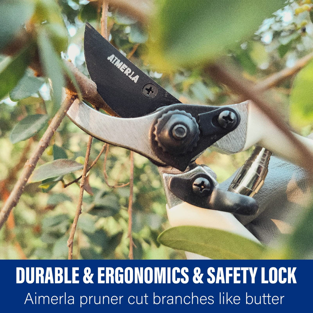Aimerla ergonomic non-slip rubber handle for comfortable grip