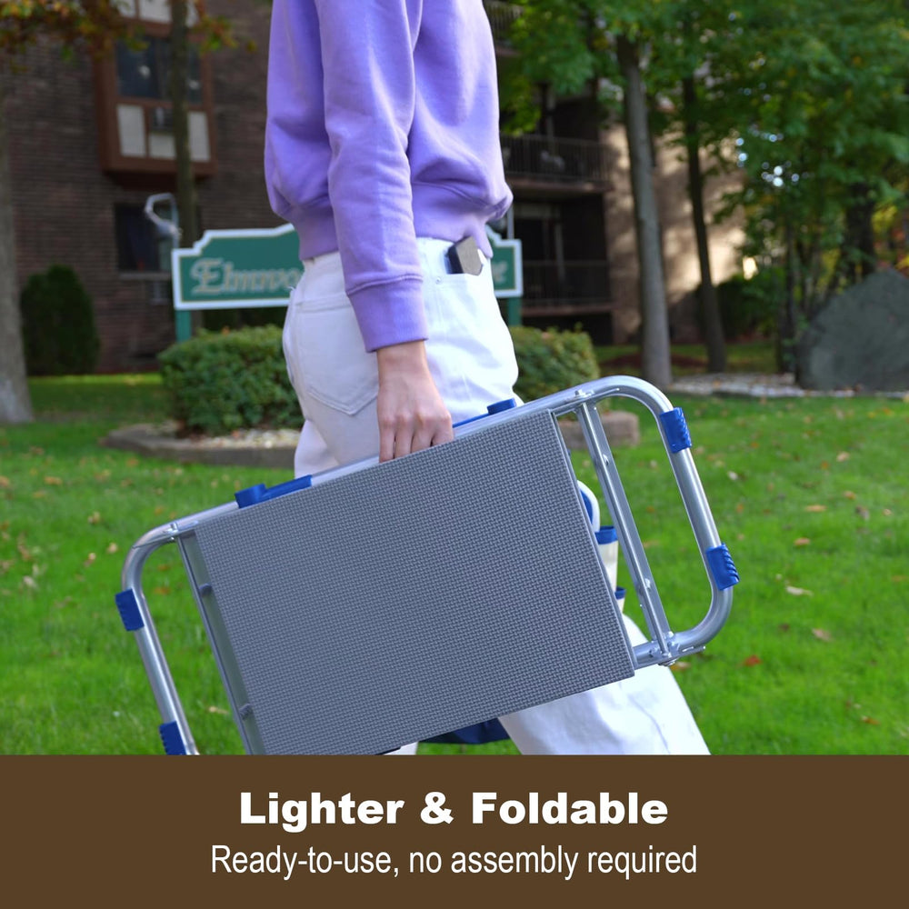 Aimerla K5 close-up of detachable cloud kneeler pad offering thick knee cushioning
