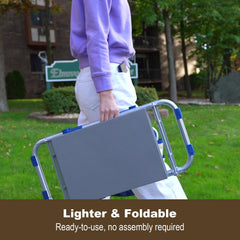 Aimerla K5 close-up of detachable cloud kneeler pad offering thick knee cushioning