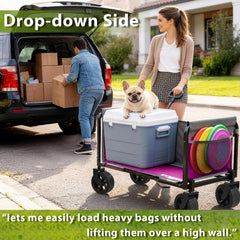 Aimnny folded compact in car trunk for space-saving benefit