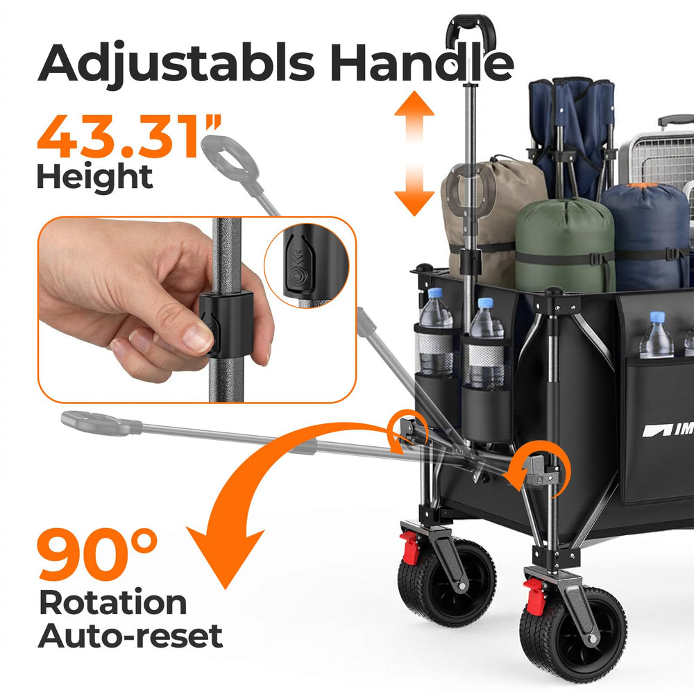 Aimnny beside a cooler to show 300L capacity and scale