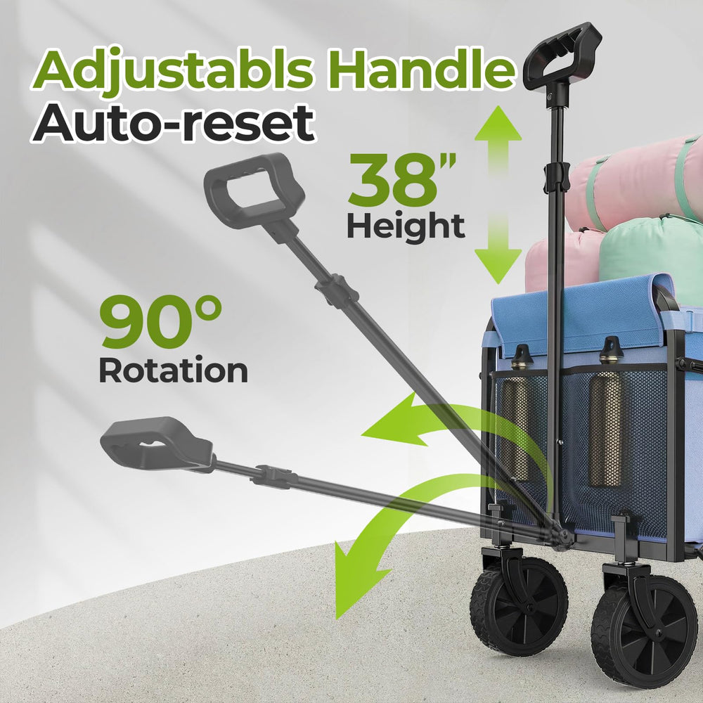Aimnny size comparison next to car trunk showing compact folded fit