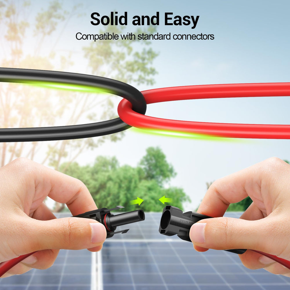 Aimou rooftop installation scale showing professional layout and reduced voltage drop