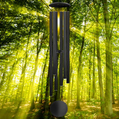 Aioguisn front packaging showing ready-to-gift wind chime and box benefit presentation