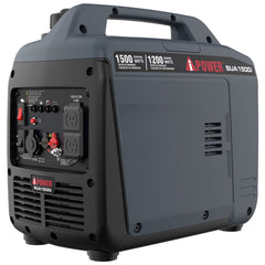 A-iPower front view showing compact generator and easy transport benefit