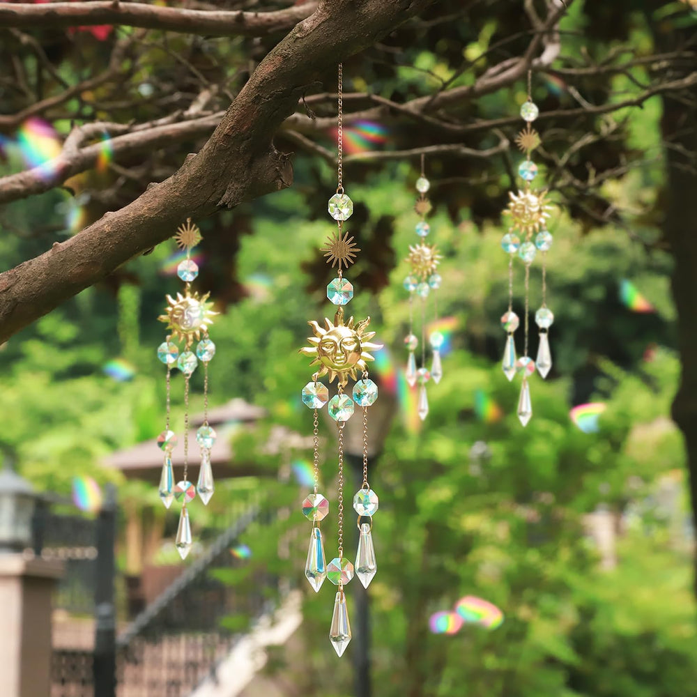 AIPRIDY assembled wands on porch creating decorative curb appeal and charm