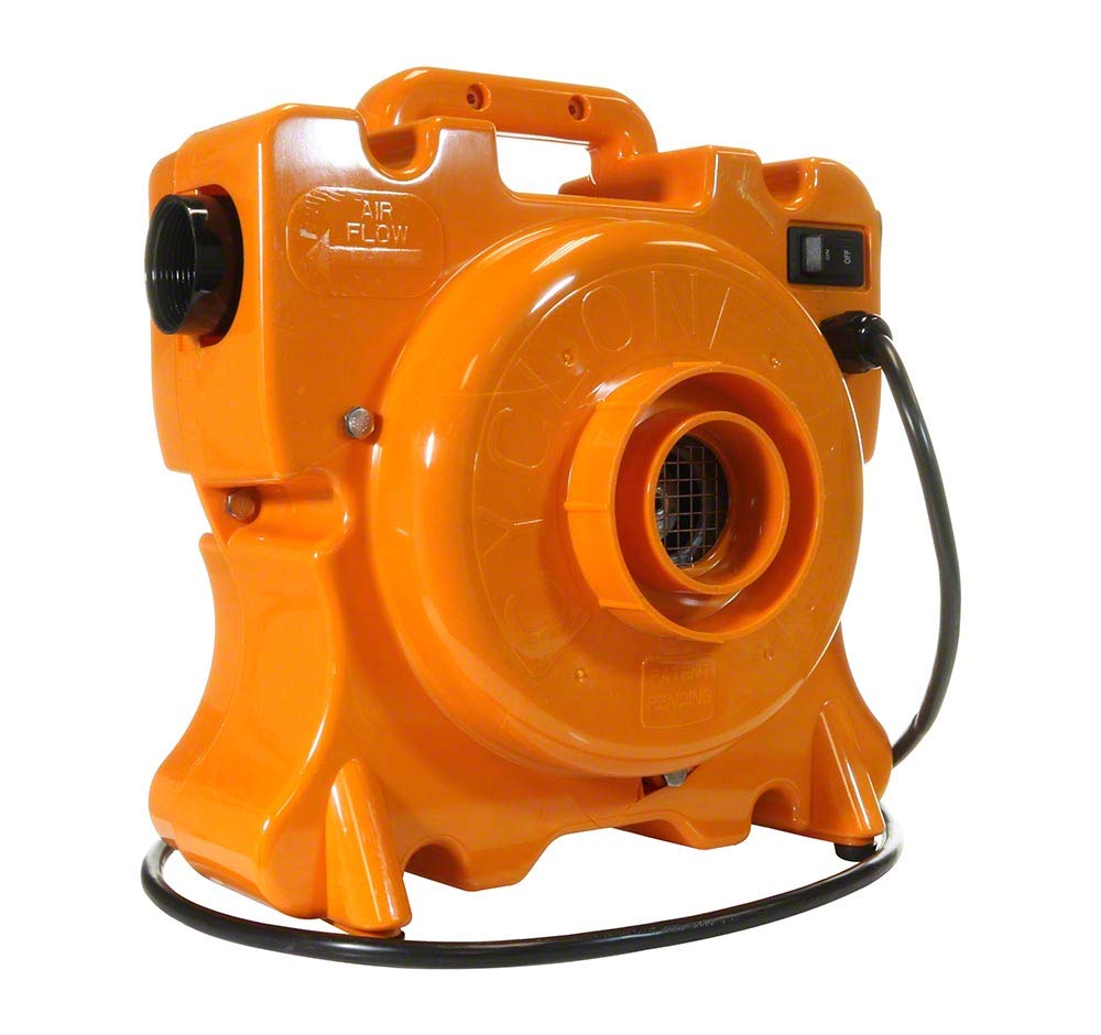 Air Supply Cyclone front view showing controls and portability benefit