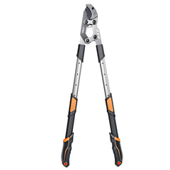 AIRAJ front view of loppers showing full tool and aluminum handles for balanced control