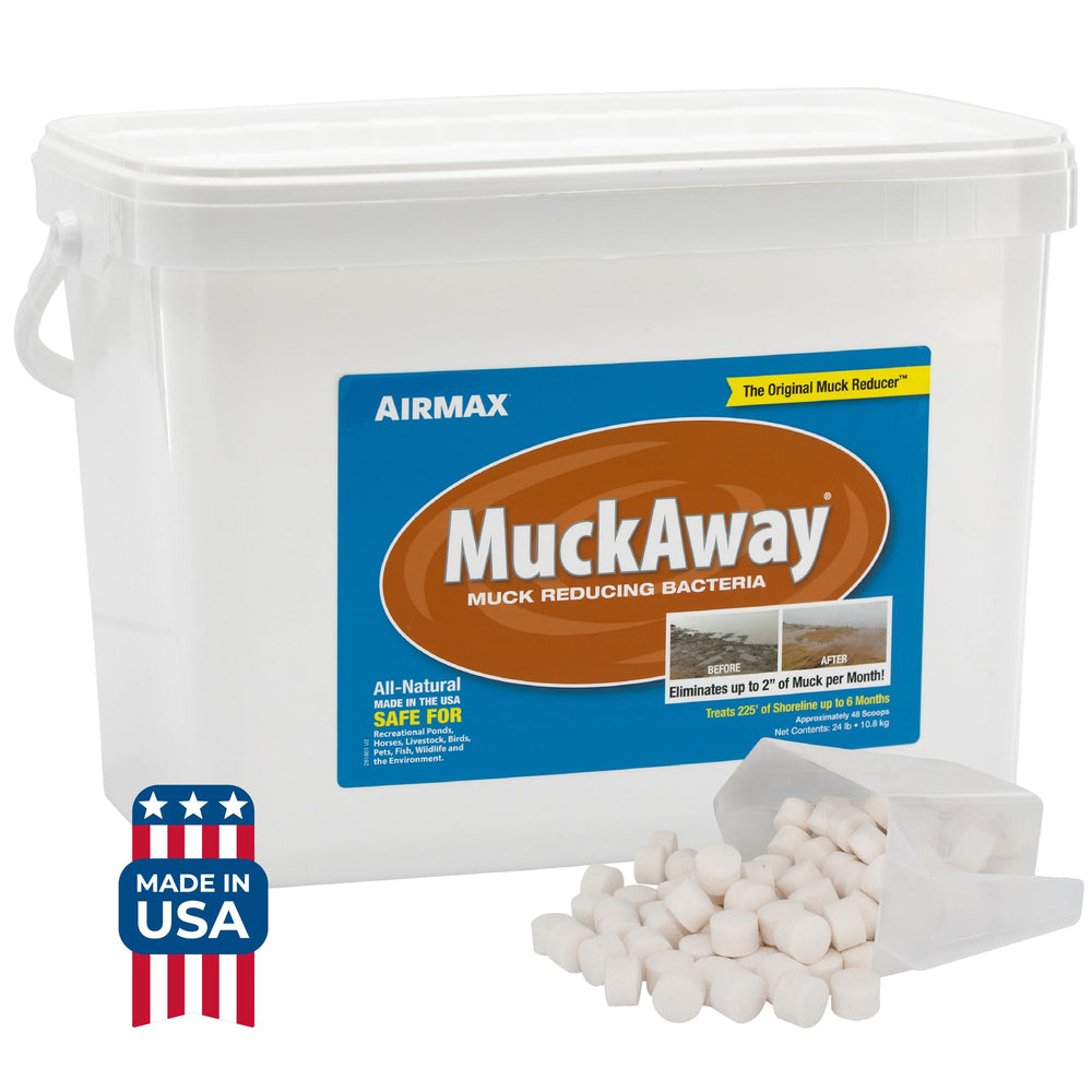 Airmax front package showing product and clear benefit of muck control