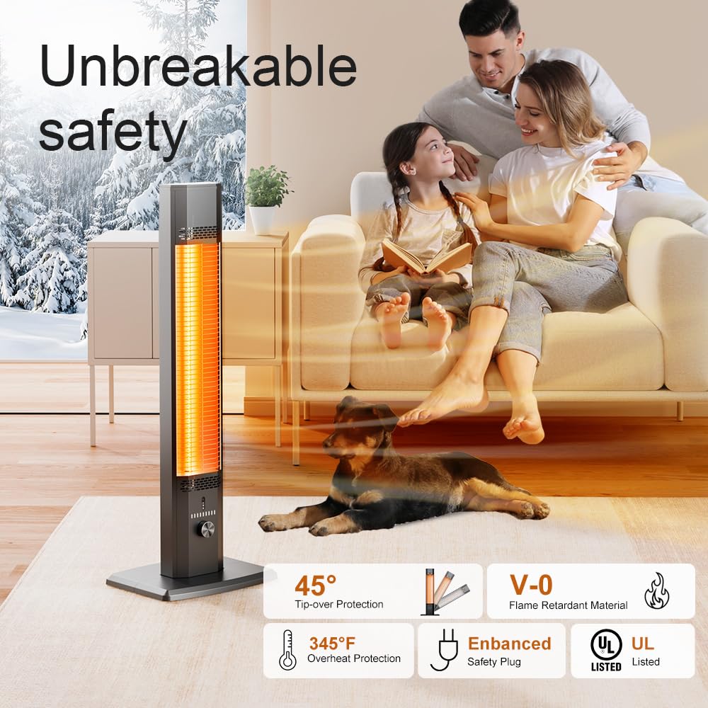AIRTHRYL height scale next to chair showing 42-inch size and fit