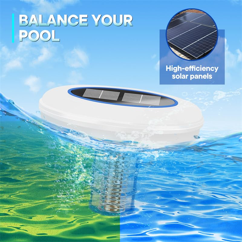 Aisdan floater next to common pool float for size perspective