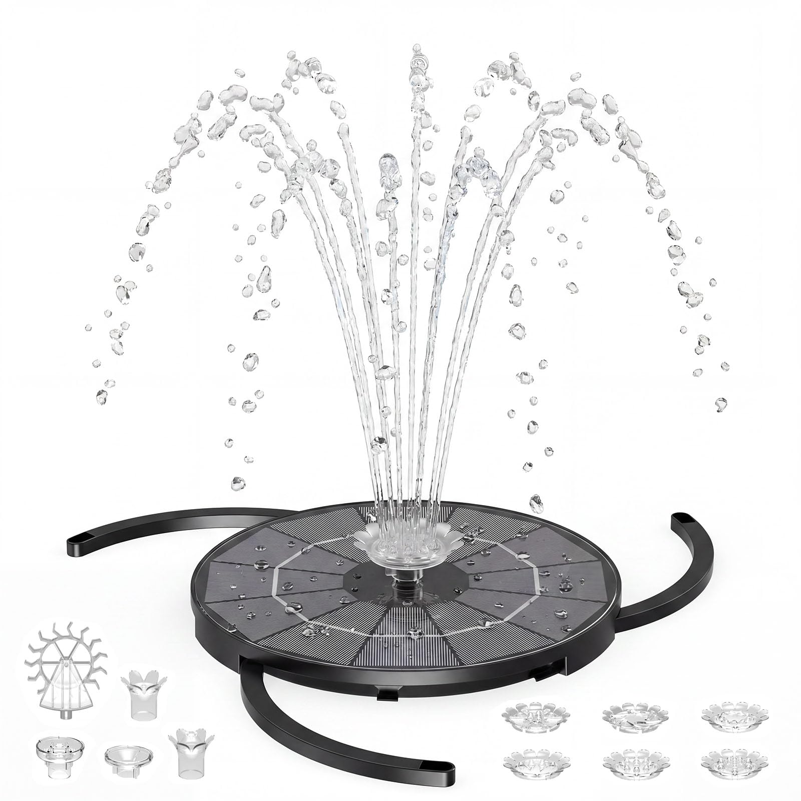 AISITIN front view of full fountain kit showing ready-to-install components and benefits