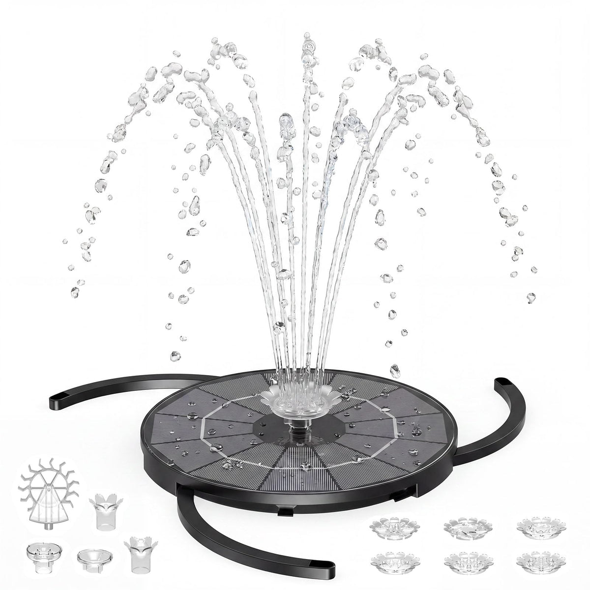 AISITIN front view of full fountain kit showing ready-to-install components and benefits