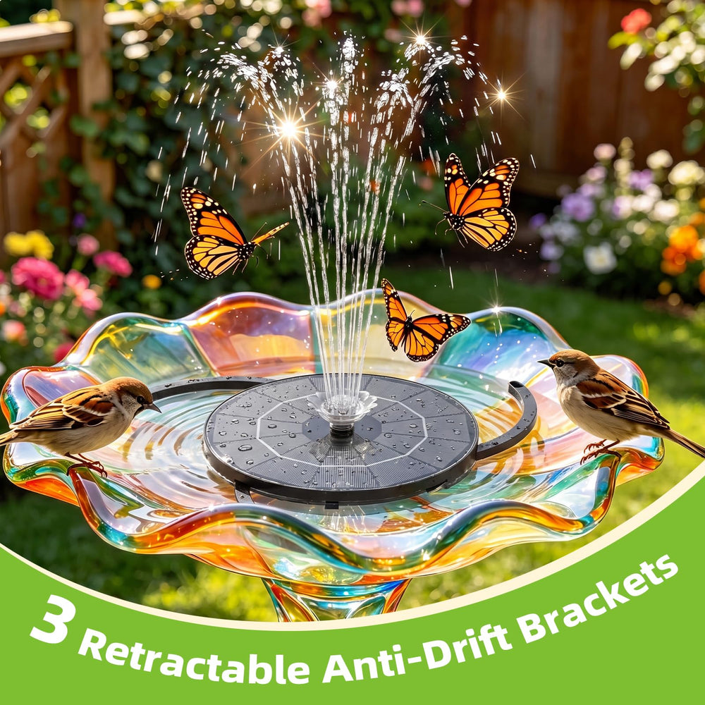 AISITIN fountain held in hand for scale demonstrating compact size and easy placement