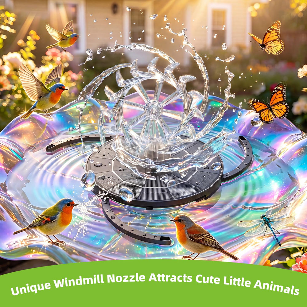 AISITIN windmill nozzle detail adding motion and wildlife-attracting visual benefit