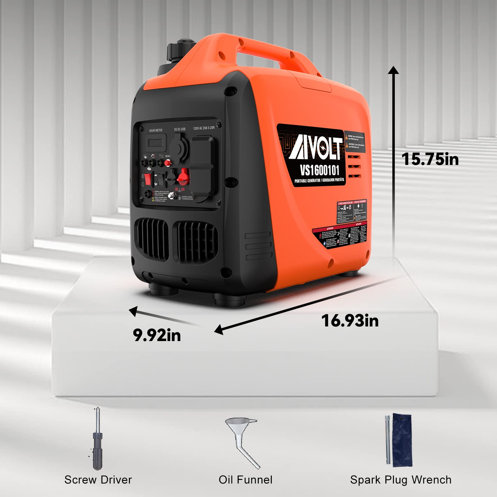 AIVOLT parallel ports displayed to illustrate doubling output option