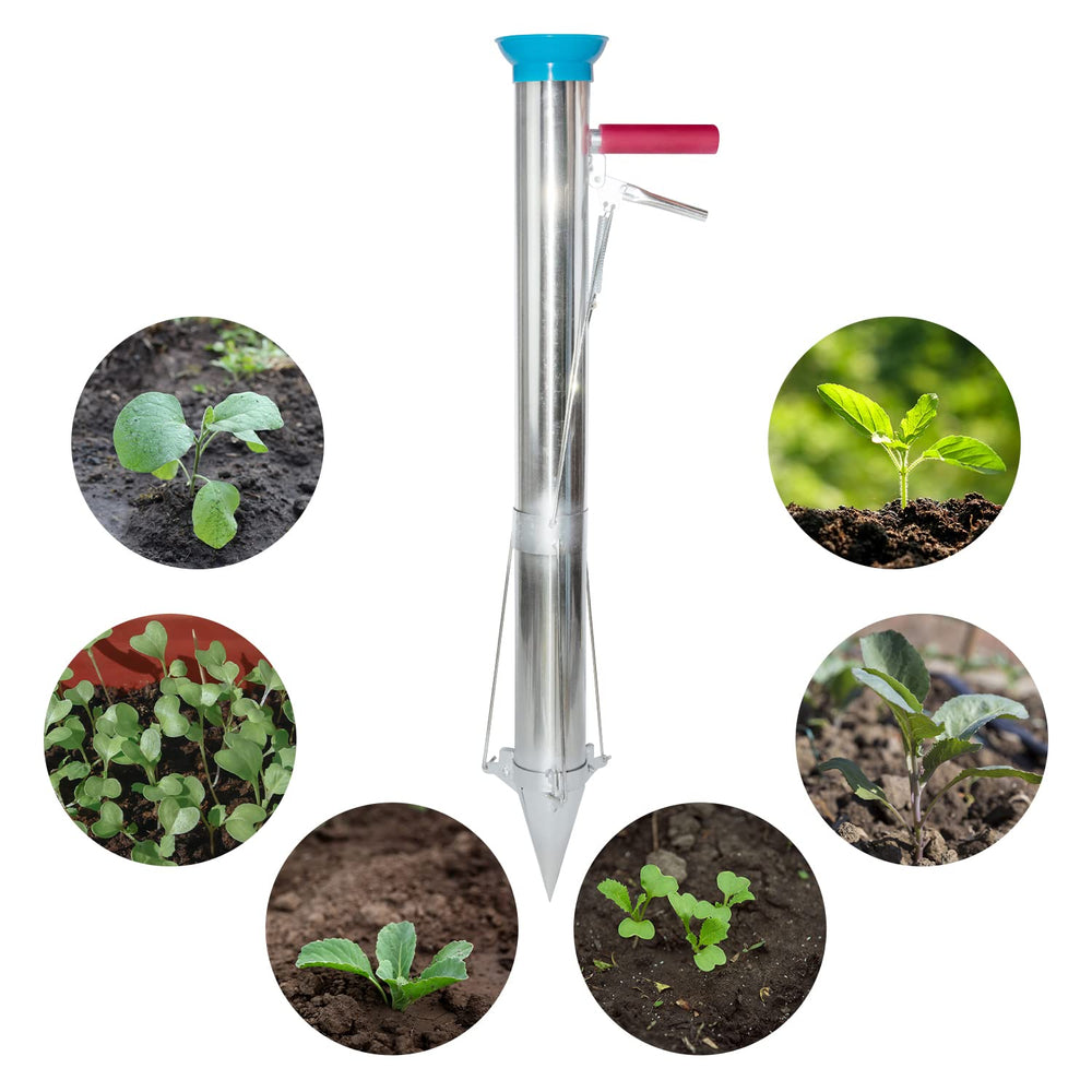 AIWFL lifestyle raised bed planting scene showing efficient, back-friendly transplanting