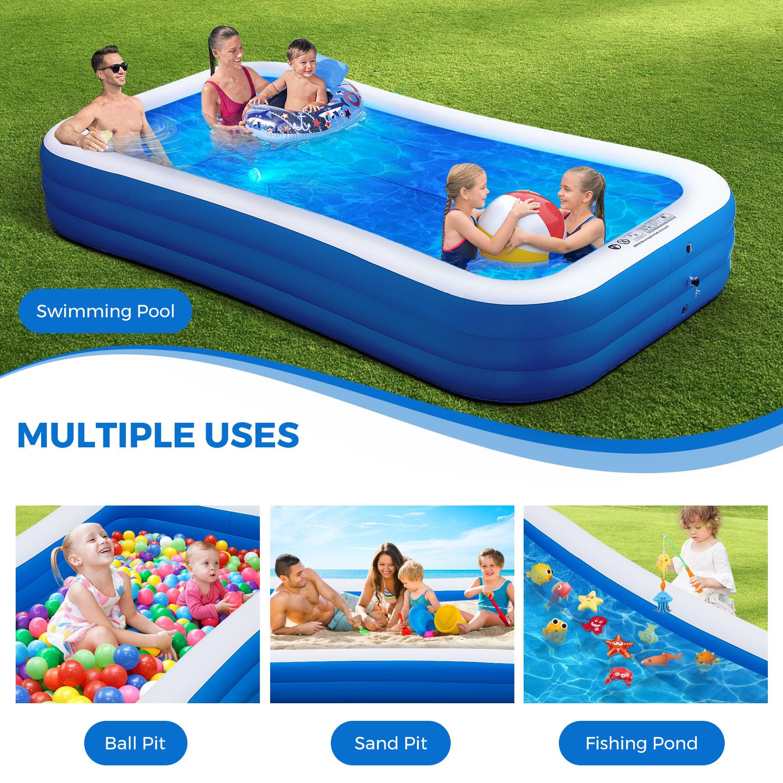 AIYIBEN wear-resistant flat bottom texture providing comfortable, durable surface
