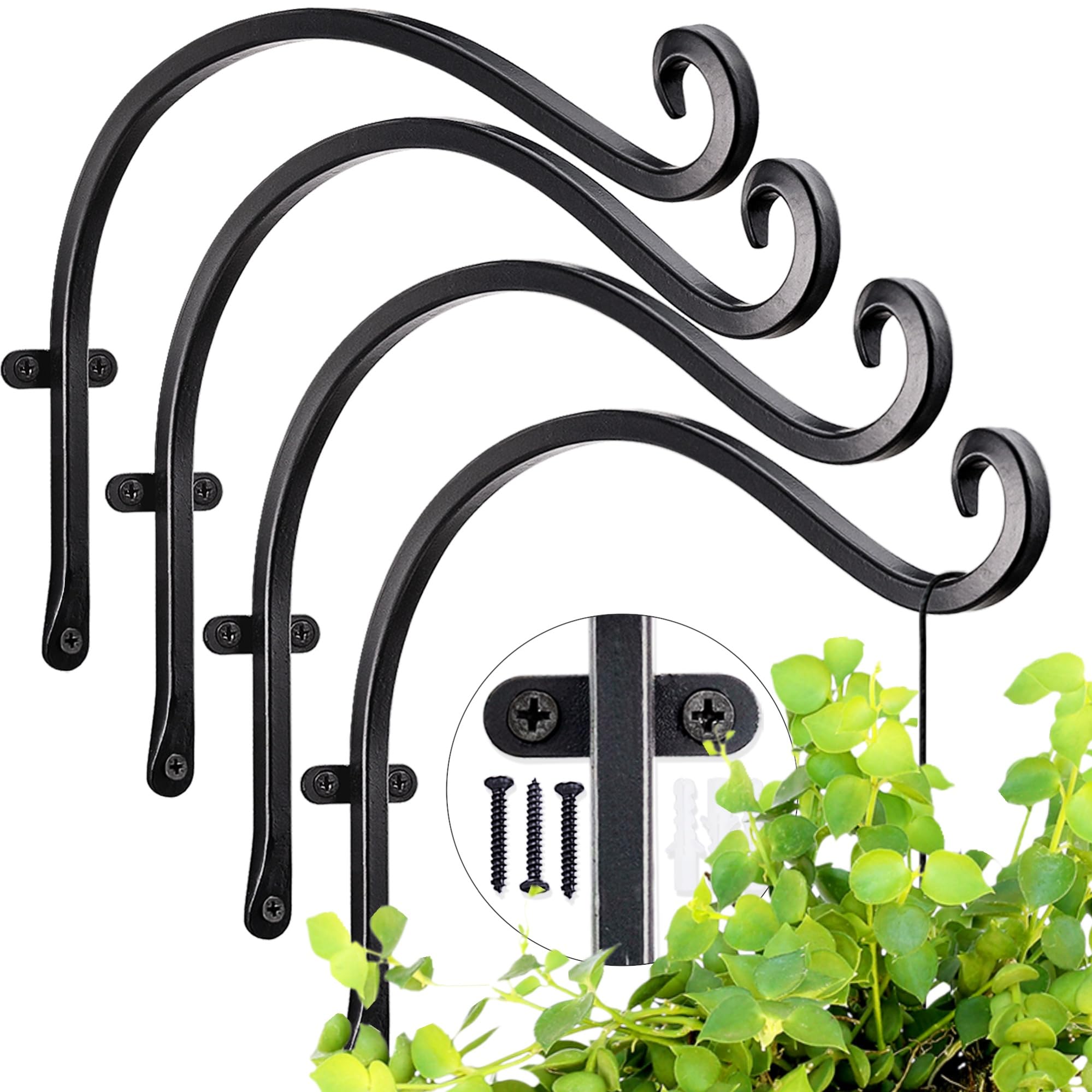 AJART packaged set with screws and anchors showing ready-to-install convenience