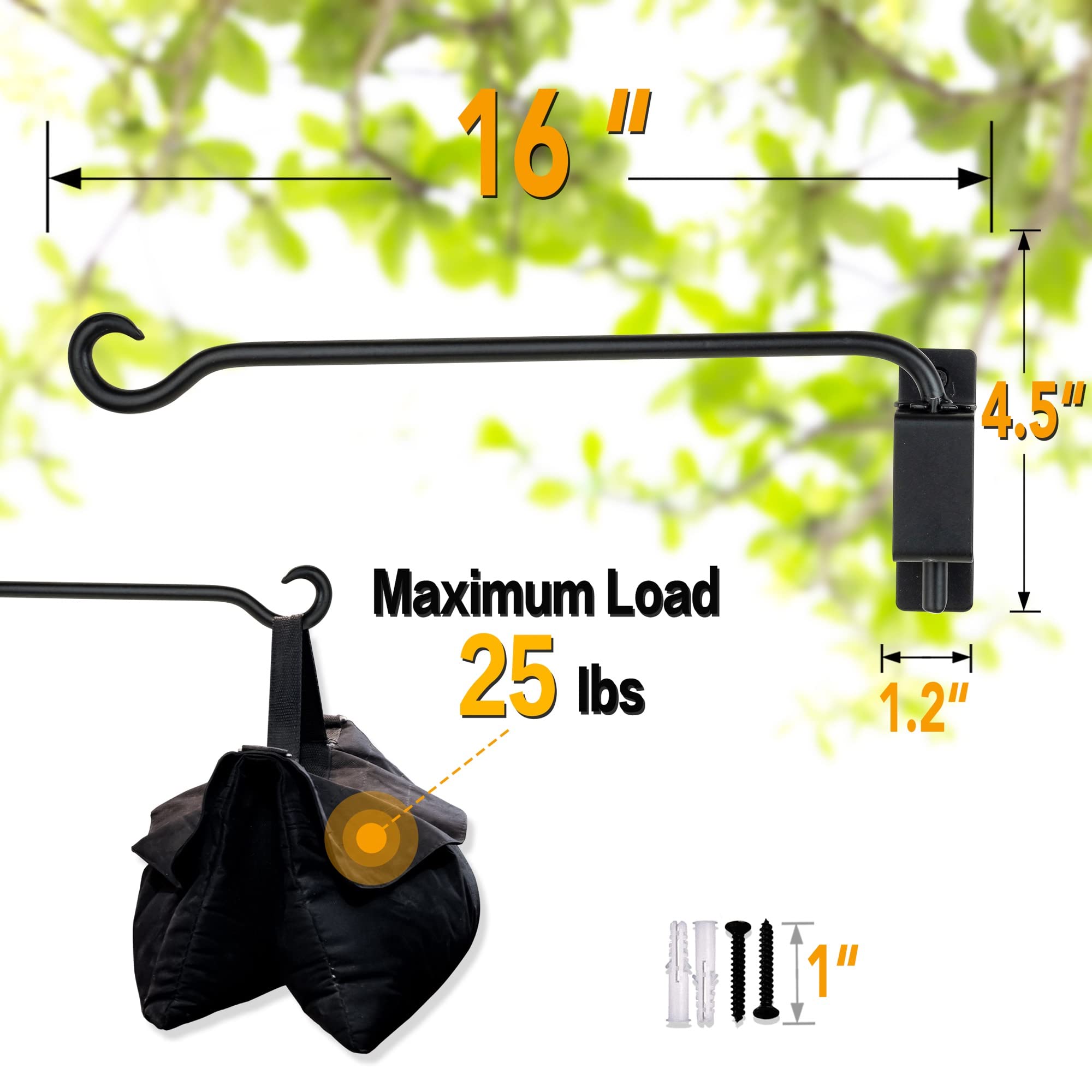 AJART bracket beside ruler showing accurate 16-inch length for spacing