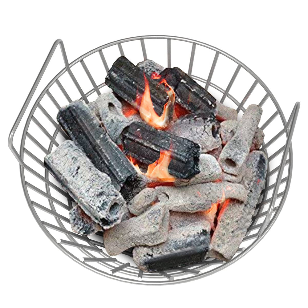 AJinTeby basket in a grilling scene reducing mess and speeding postcook cleanup