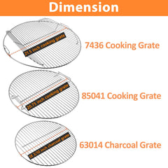 AJinTeby close-up of cooking grate rods highlighting rust resistance