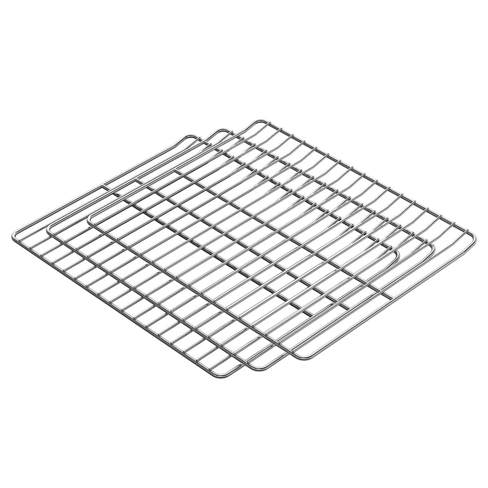 AJinTeby front view of replacement grate pack showing fit and finish, improving smoker reliability