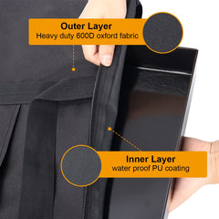 AJinTeby 600D fabric texture detail for durable outdoor use