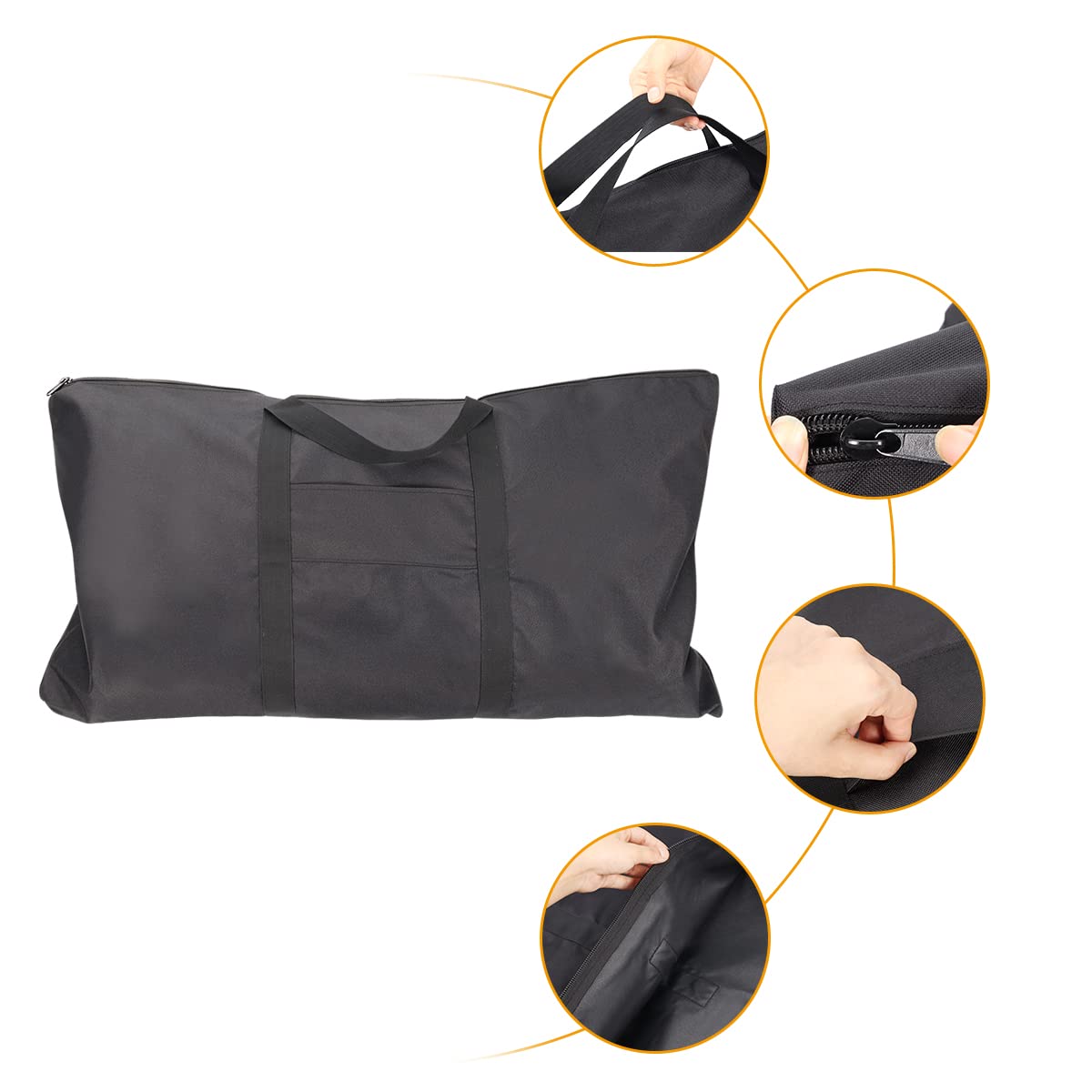 AJinTeby bag interior waterproof lining protecting griddle from moisture