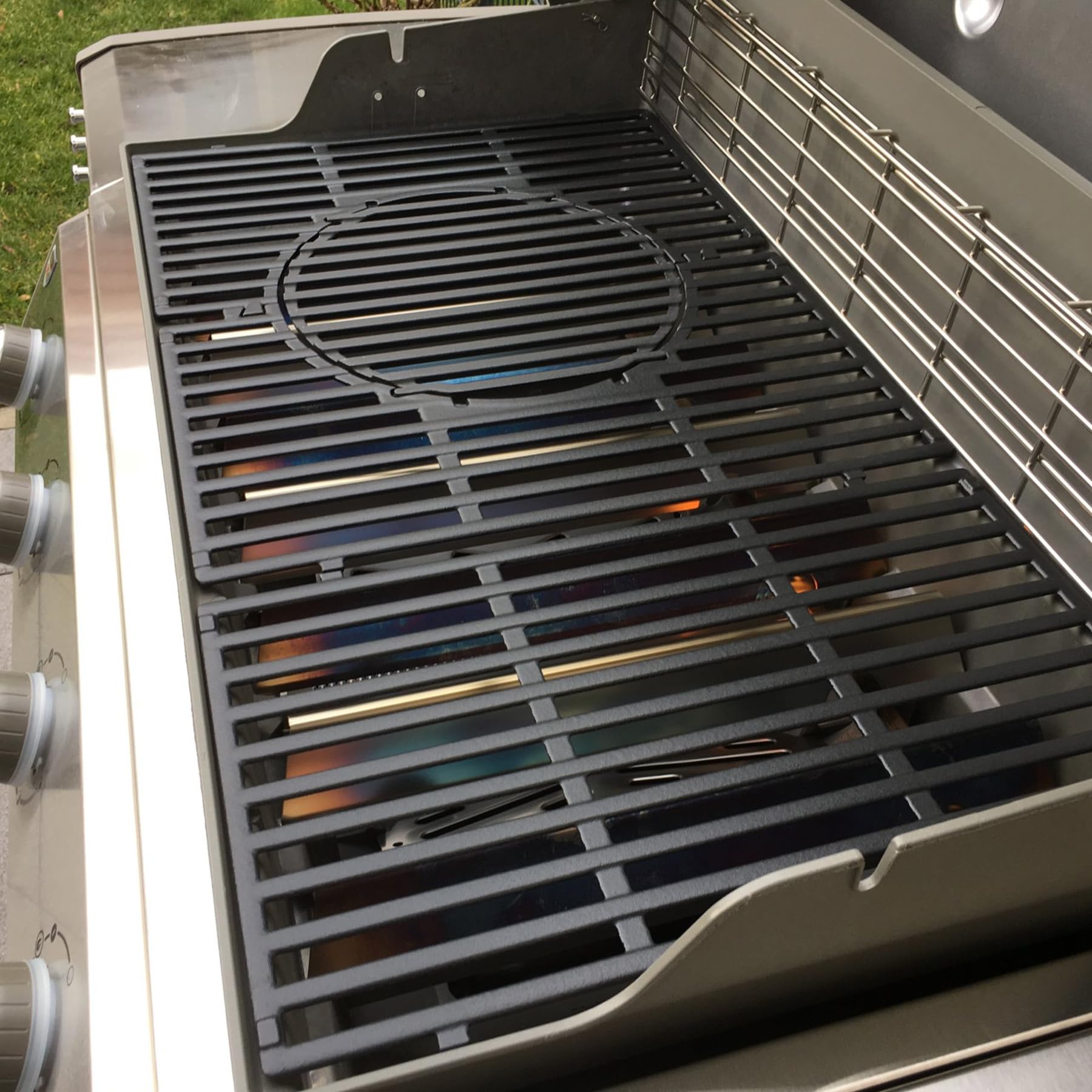 AJinTeby backyard grill scene showing upgraded kit improving cookouts