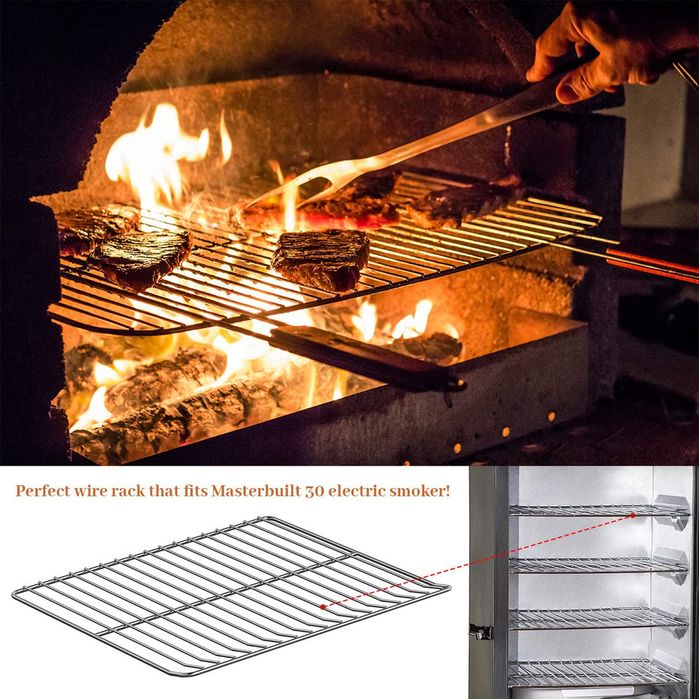 AJinTeby grate next to ruler to show 14.6 by 12.2 inches size for accurate fit