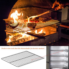AJinTeby grate next to ruler to show 14.6 by 12.2 inches size for accurate fit
