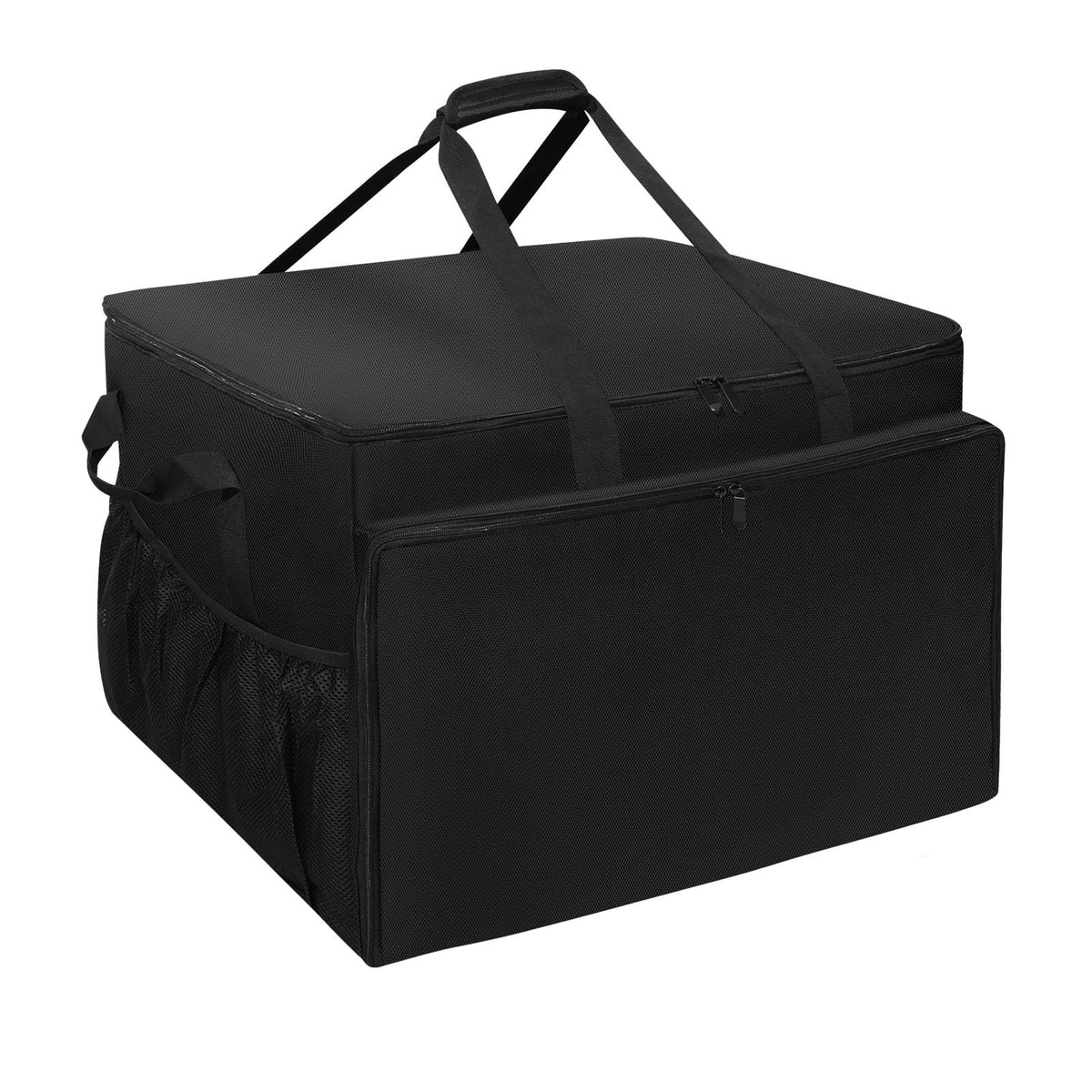 Ajyingasyo front view of grill bag protecting a Woodfire Pro XL grill for secure transport