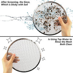 AKAKD sifter installed in 5-gallon bucket demonstrating easy use
