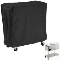 AKEfit front view of covered cooler cart showing full protection benefit