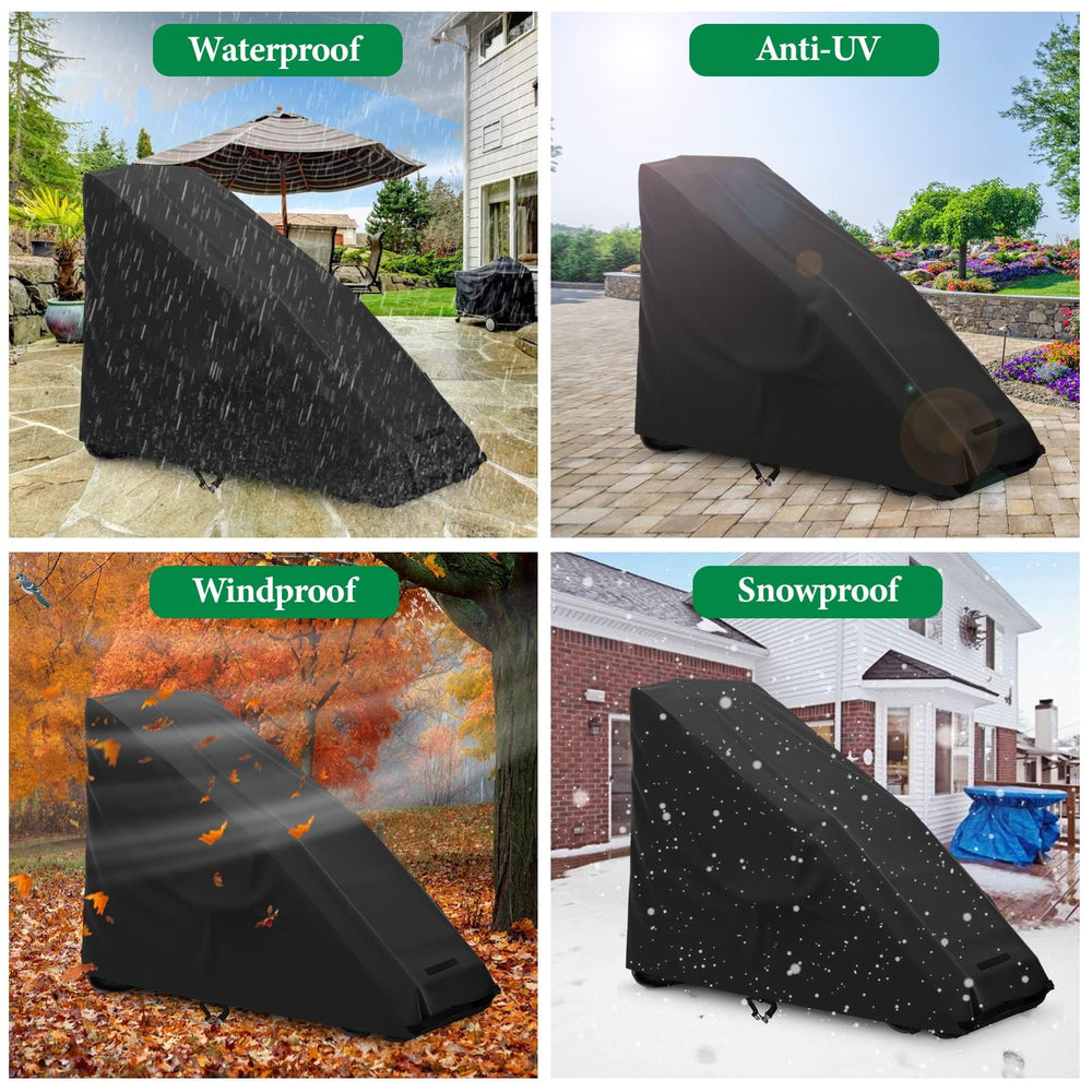 AKEfit overlay showing cover dimensions fitting standard folding chairs