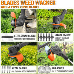 Akenuoke metal blade close-up illustrating durable cutting edge