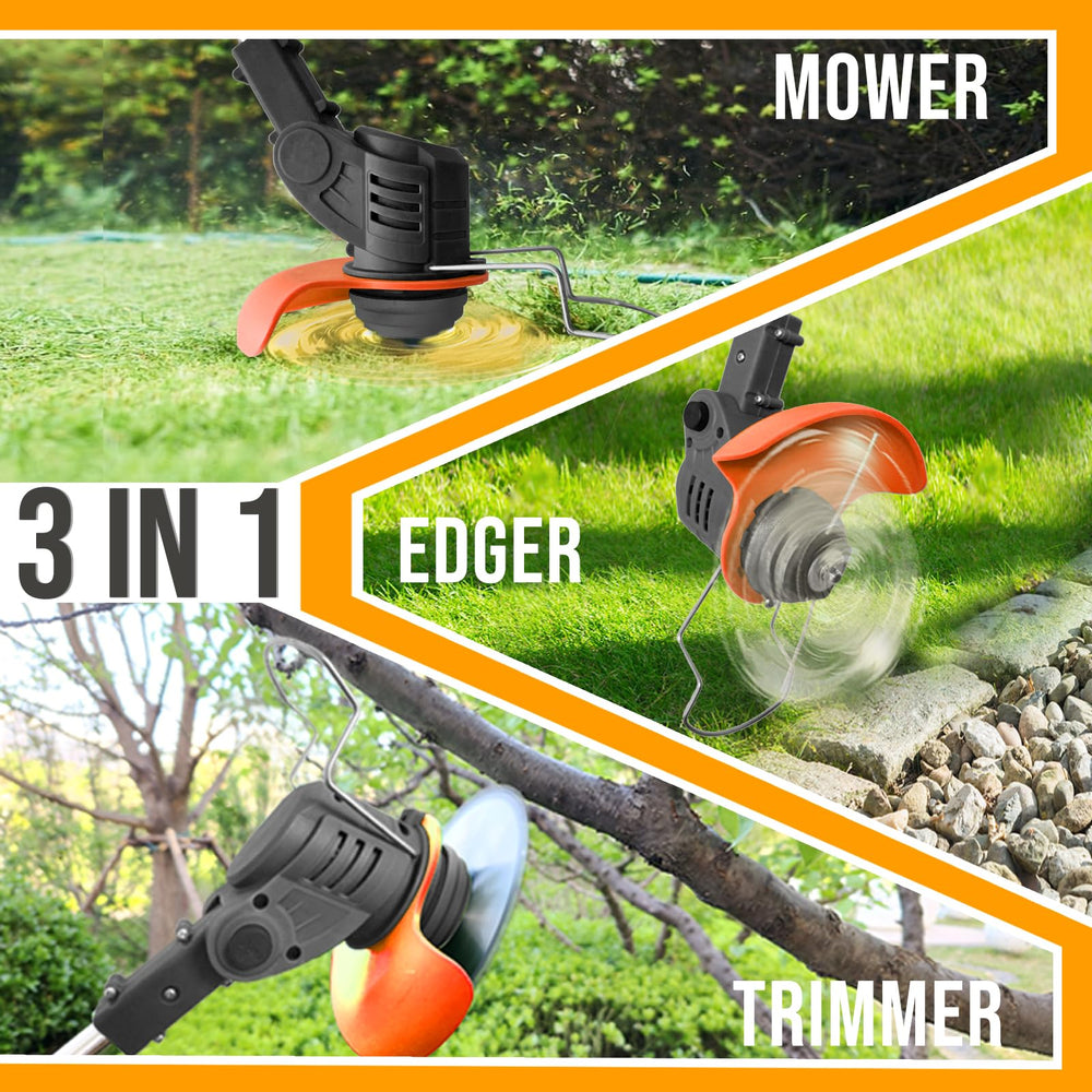 Akenuoke ergonomic rubber grip and controls for comfortable handling
