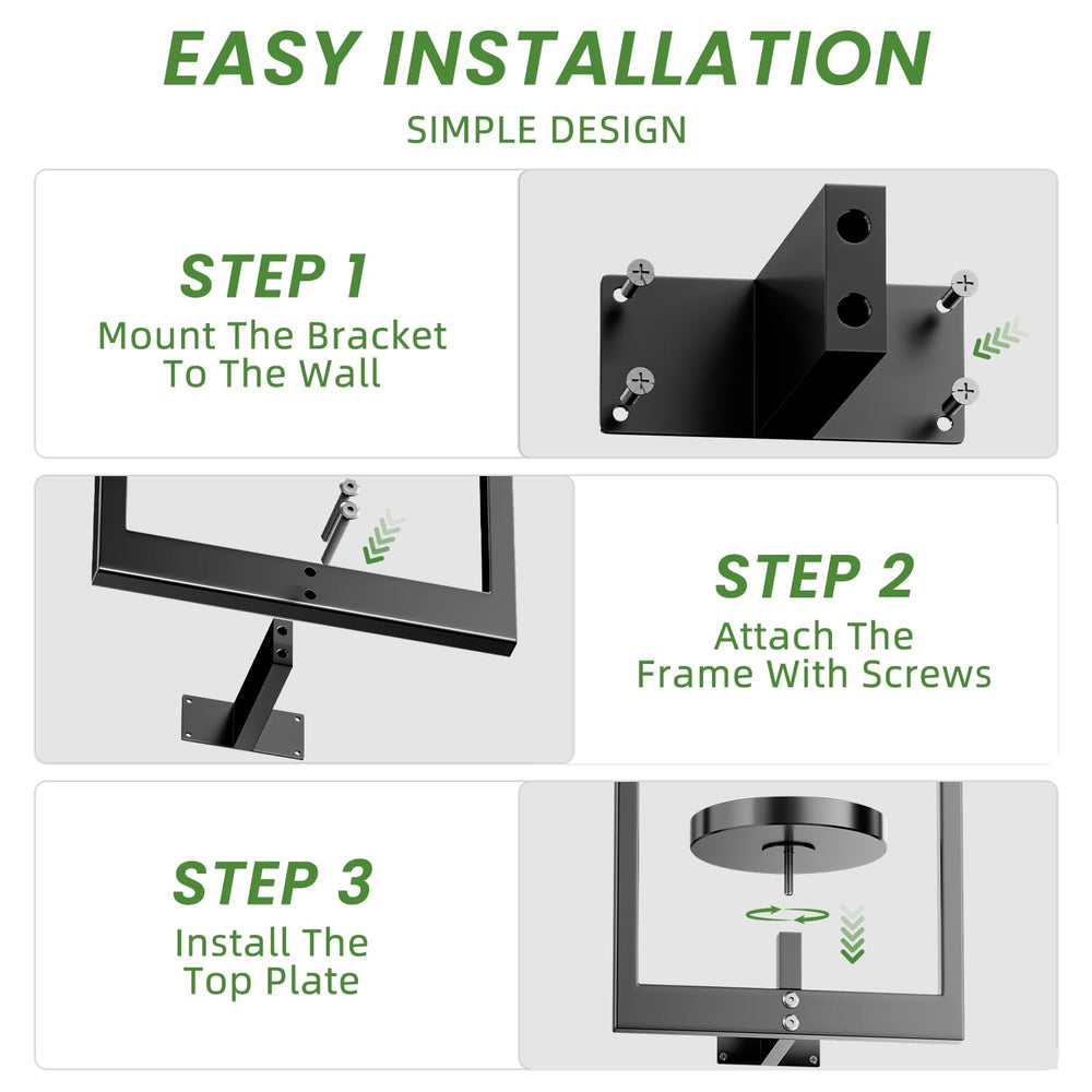 ALACOO shelf next to sofa showing size and scale advantage
