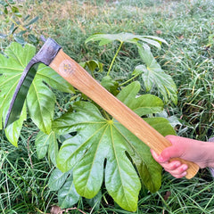 alanx hoe in use removing weeds quickly with precise control