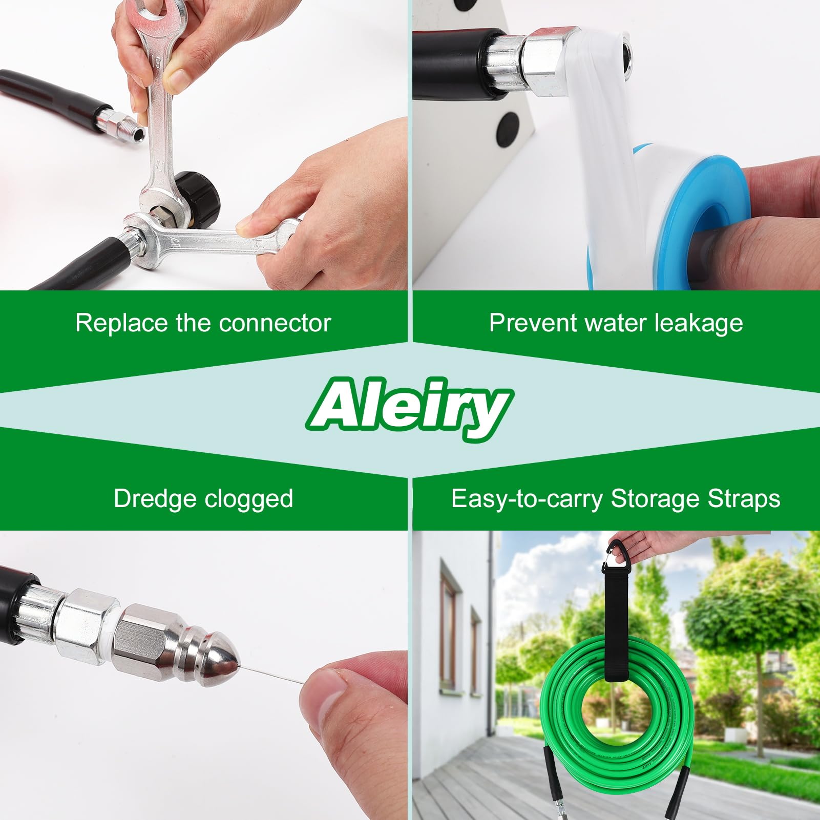 Aleiry storage bag with strap and accessories for compact transport and protection