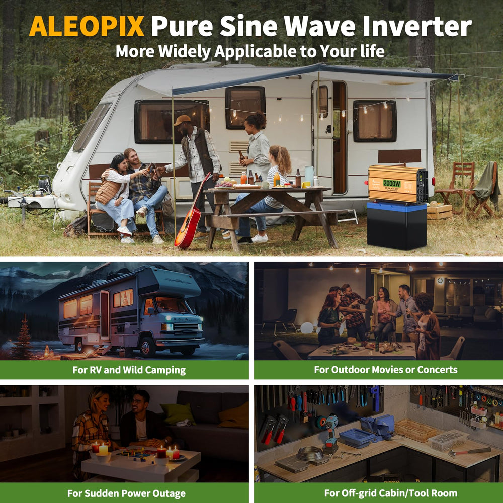ALEOPIX heavy-duty wiring terminals for secure battery connections