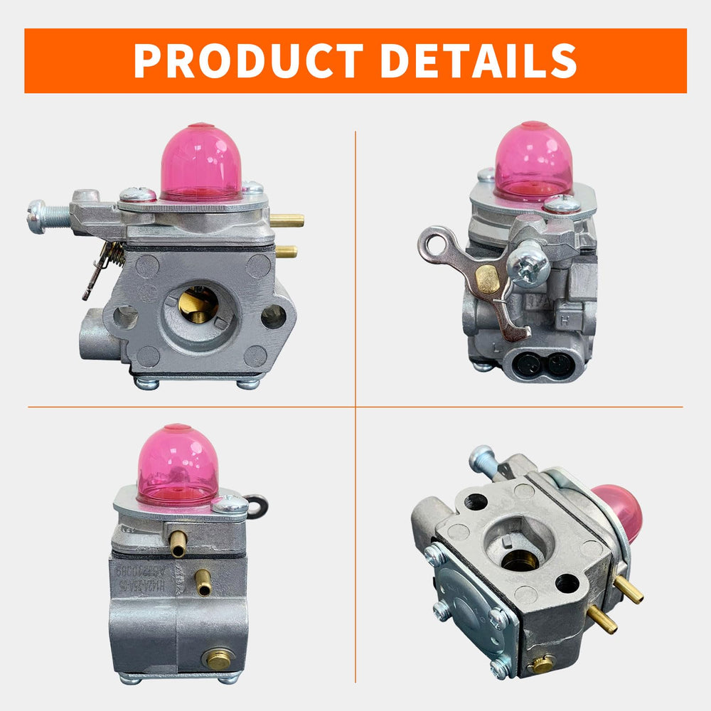ALFUL carburetor installed on a trimmer demonstrating restored starting reliability