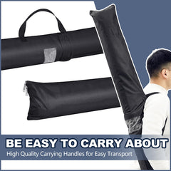 Aliceset interior elastic straps and small pockets securing poles